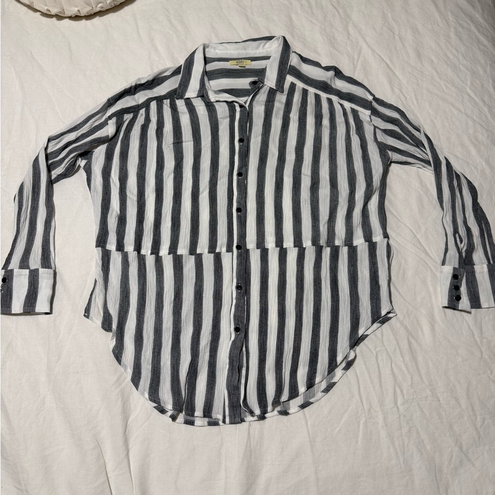 Kori Stripped Button Down Shirt